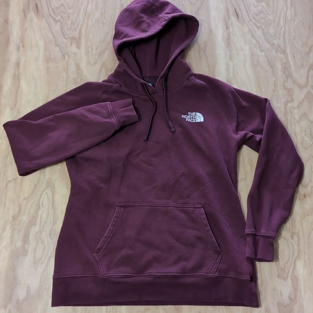 The North Face Women's Maroon/Red Pullover Hoodie - Size Medium‎ Never Stop
